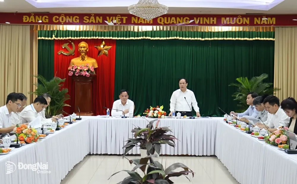 Thứ trưởng Bộ Xây dựng Nguyễn Văn Sinh, Tổ trưởng Tổ công tác của Chính phủ phát biểu kết luận