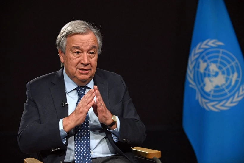 Tổng thư ký LHQ Antonio Guterres. Ảnh: AFP/TTXVN