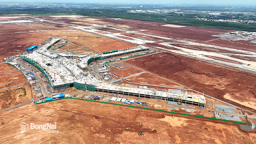 Bộ Giao thông vận tải đã ban hành quyết định phê duyệt điều chỉnh cục bộ quy hoạch Sân bay Long Thành.