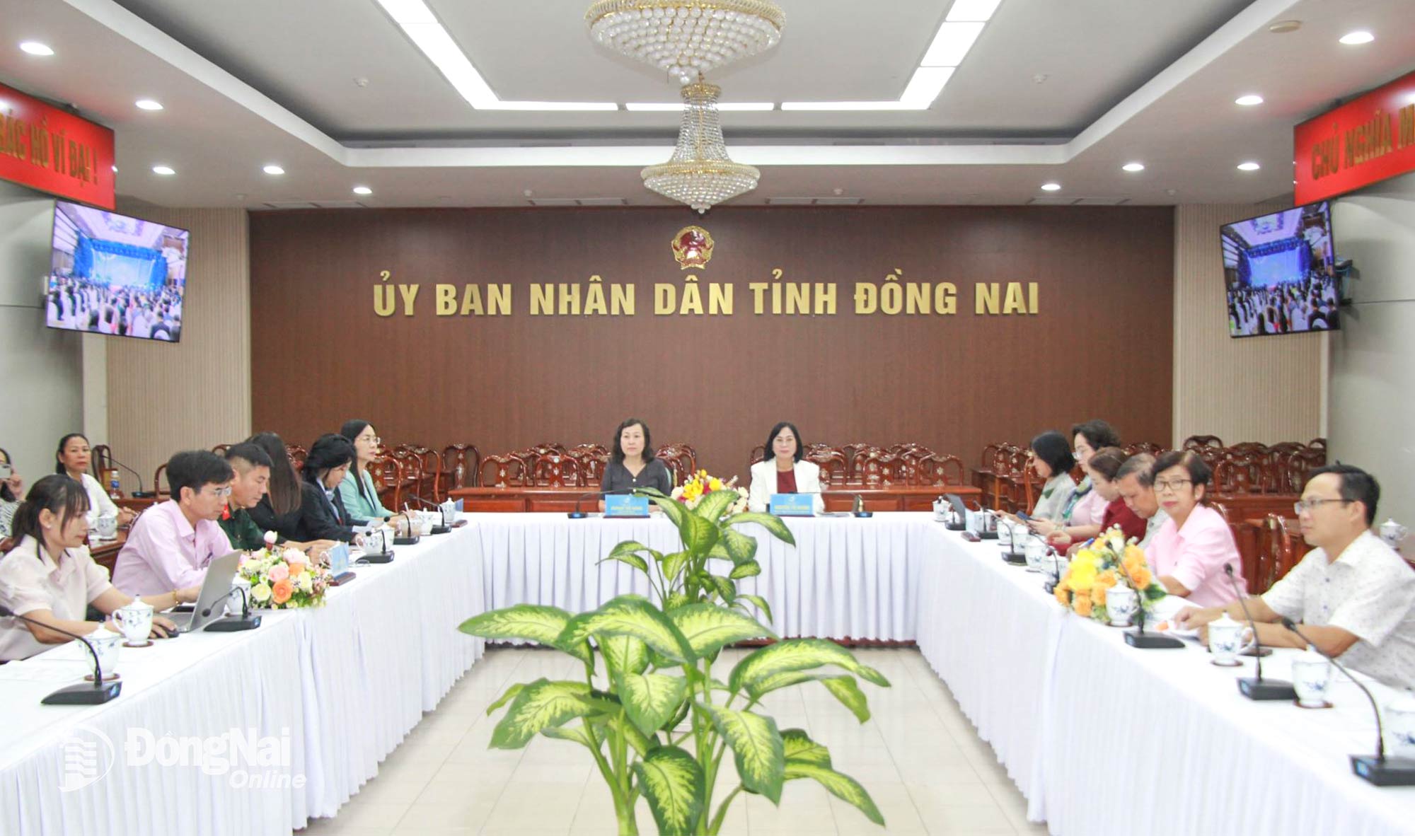 Delegates at the conference venue in Dong Nai. Photo: Nga Son


