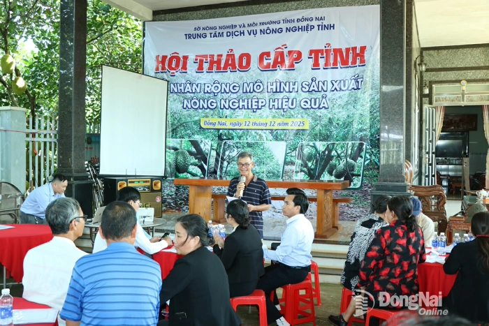 Hội thảo cấp tỉnh nhân rộng mô hình sản xuất nông nghiệp hiệu quả