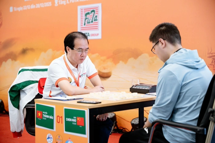 Dong Nai chess player Nguyen Thanh Bao finishes runner-up at the 2025 International Xiangqi Masters Tournament