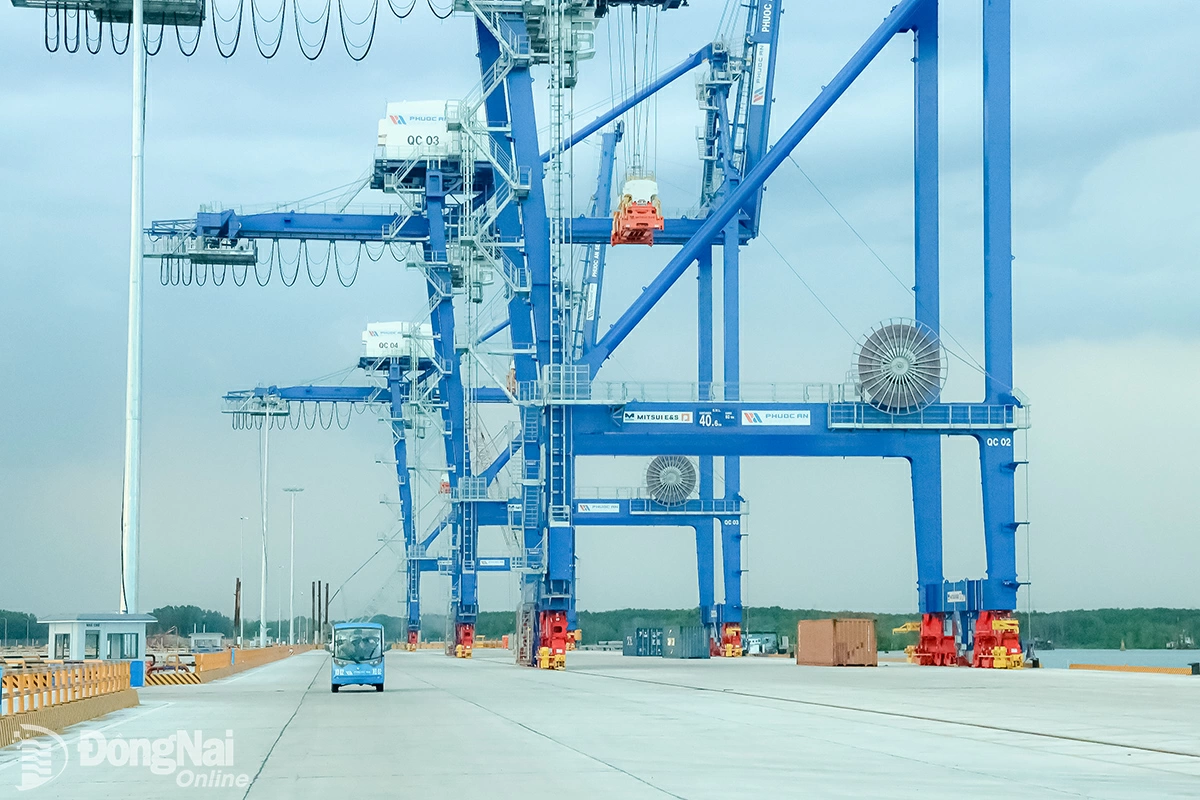 Cảng Phước An - một trong những thành tố quan trọng trong hệ thống dịch vụ logistics của Đồng Nai.