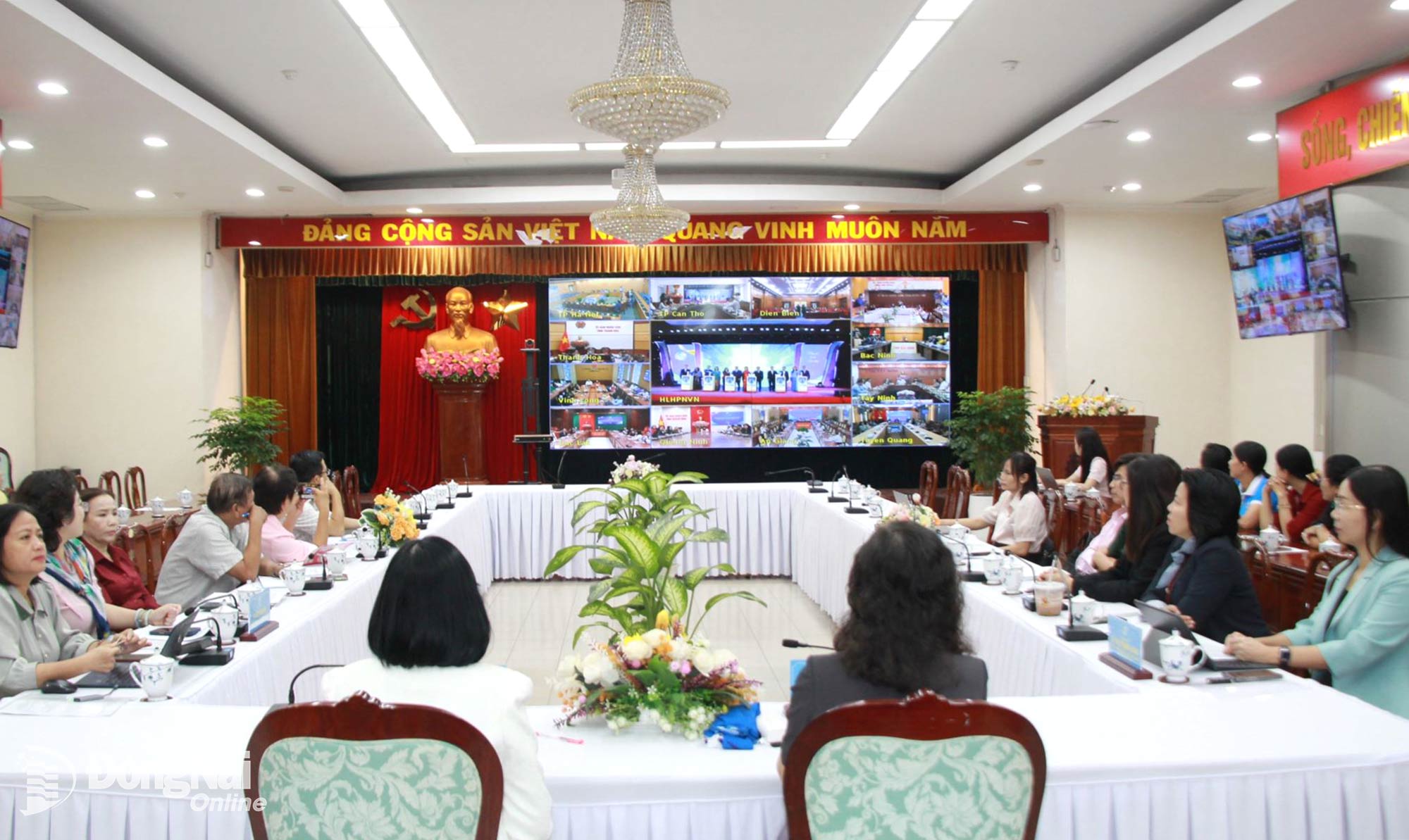 Delegates at the conference venue in Dong Nai. Photo: Nga Son

