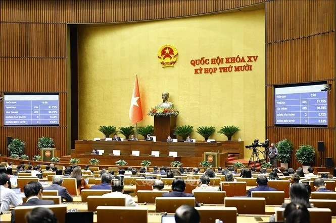 At the National Assemblys sitting on December 10, 2025 (Photo: VNA)