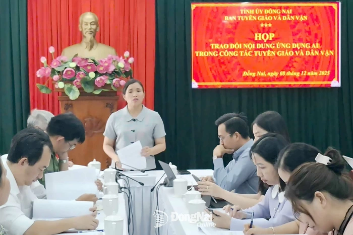 Triển khai ứng dụng trí tuệ nhân tạo trong công tác tuyên giáo và dân vận