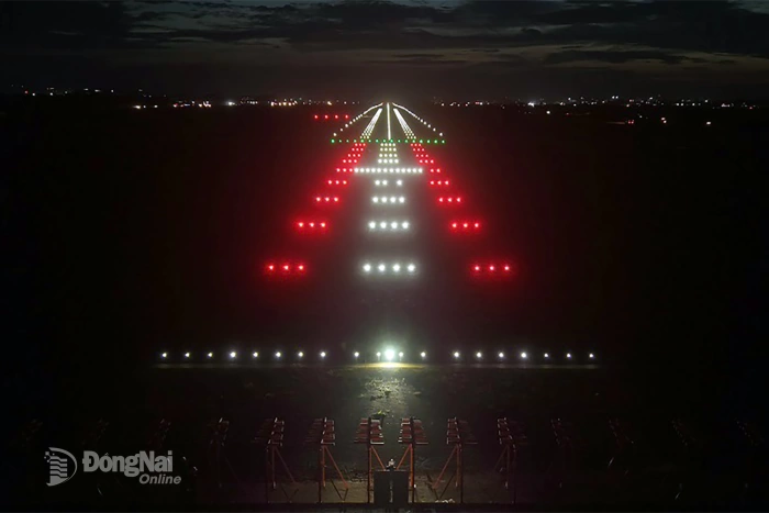 [Chùm ảnh] Sân bay Long Thành ‘sáng đèn’ sẵn sàng đón chuyến bay đầu tiên