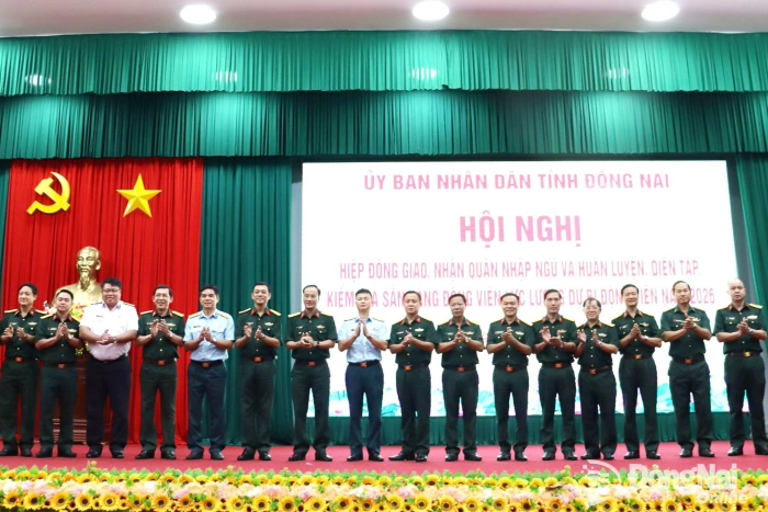 Phối hợp thực hiện tốt nhiệm vụ hiệp đồng giao, nhận quân năm 2026