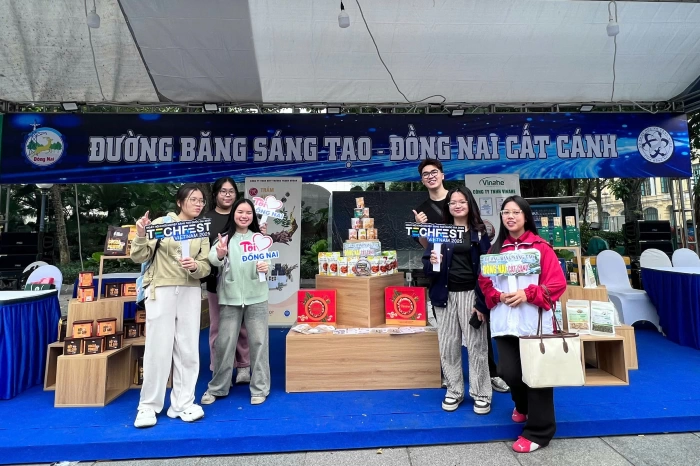 Đồng Nai tham gia nhiều hoạt động tại Techfest Việt Nam 2025