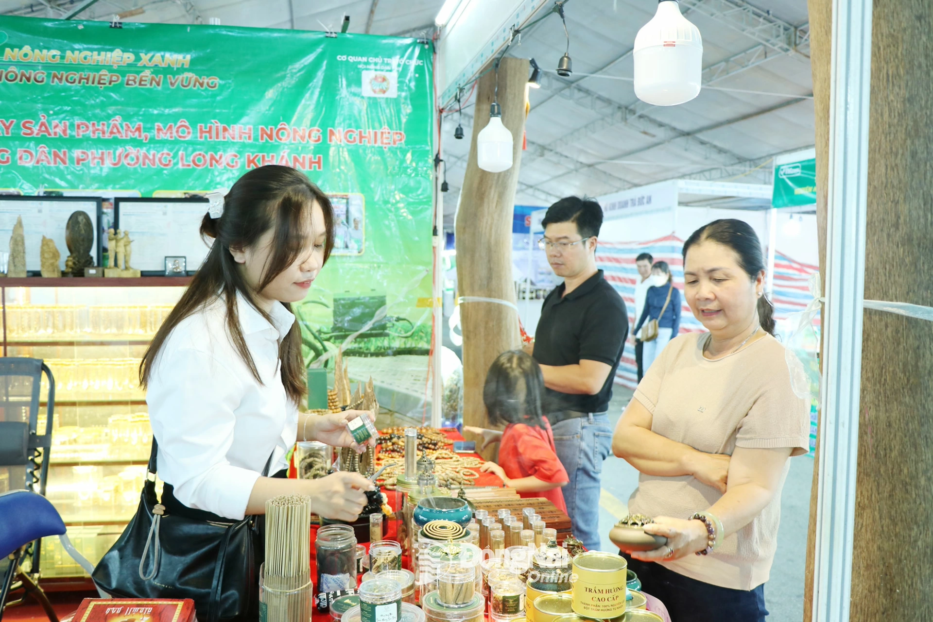 Rural industrial products displayed at the Southeastern Region – Dong Nai Outstanding Rural Industrial Products Fair 2025. Photo: Vuong The