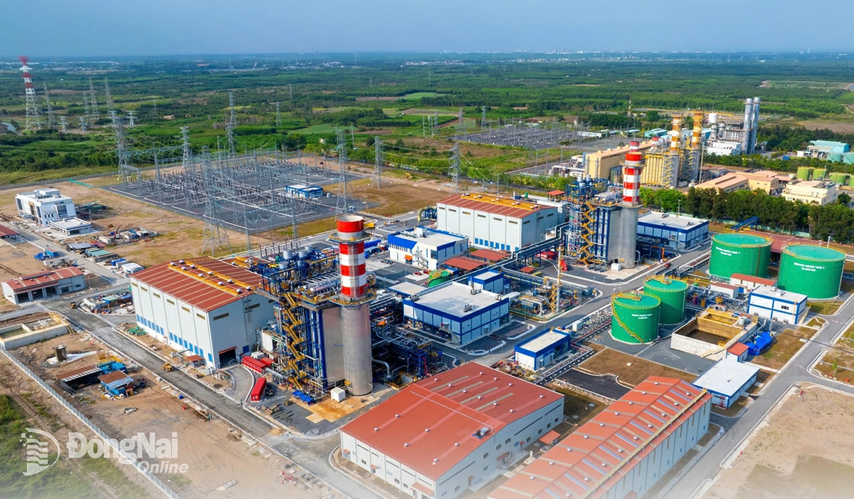 Nhà máy điện Nhơn Trạch 3 và Nhơn Trạch 4 đã chính thức vận hành thương mại góp phần quan trọng vào tăng trưởng công nghiệp - xây dựng của Đồng Nai năm 2025: Ảnh: ĐVCC
