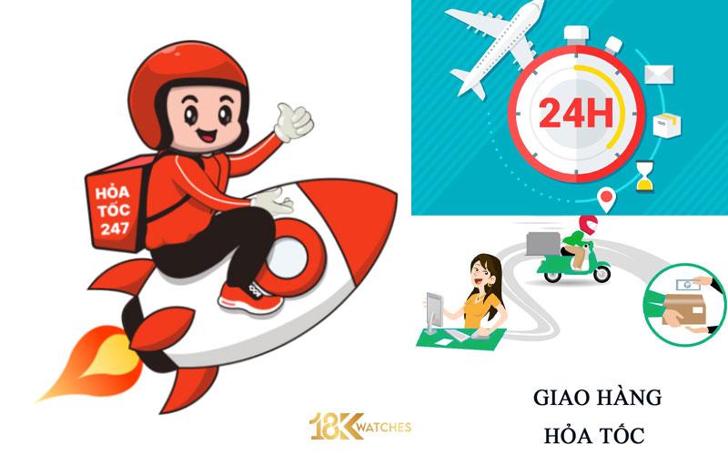 Dịch vụ giao hàng hỏa tốc dành cho mọi khách hàng trên toàn quốc.