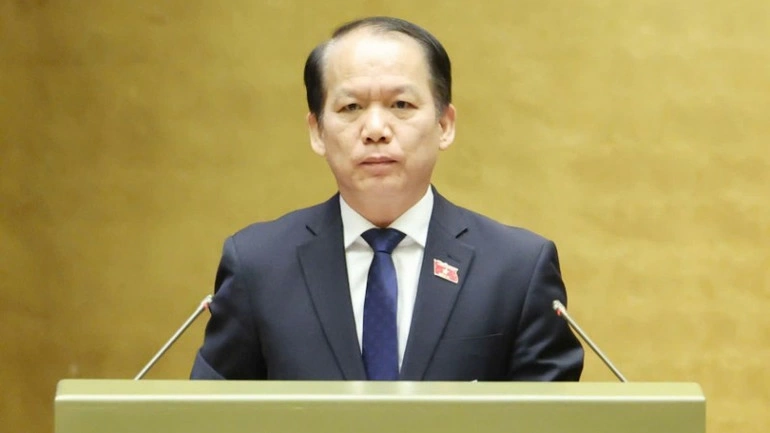 Chủ nhiệm Ủy ban Pháp luật và Tư pháp của Quốc hội Hoàng Thanh Tùng. (Ảnh: DUY LINH)
