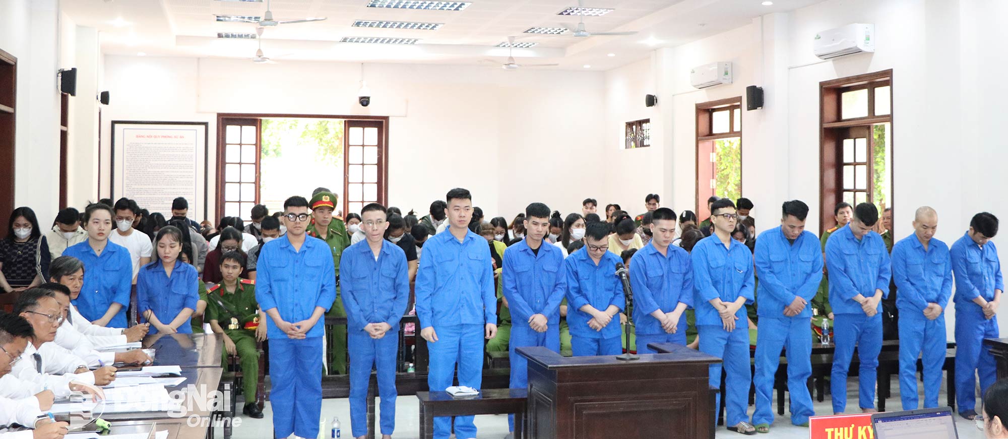 Phiên tòa xét xử ngày 23-12-2025. Ảnh: Tố Tâm