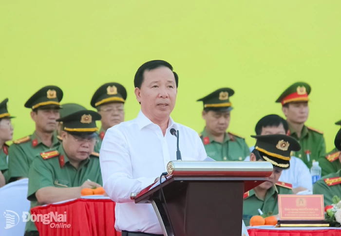 Công an Đồng Nai ra quân bảo vệ Đại hội Đảng lần thứ XIV, bầu cử đại biểu Quốc hội và HĐND các cấp