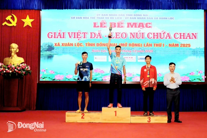 Bế mạc Giải việt dã - leo núi Chứa Chan mở rộng lần thứ I năm 2025