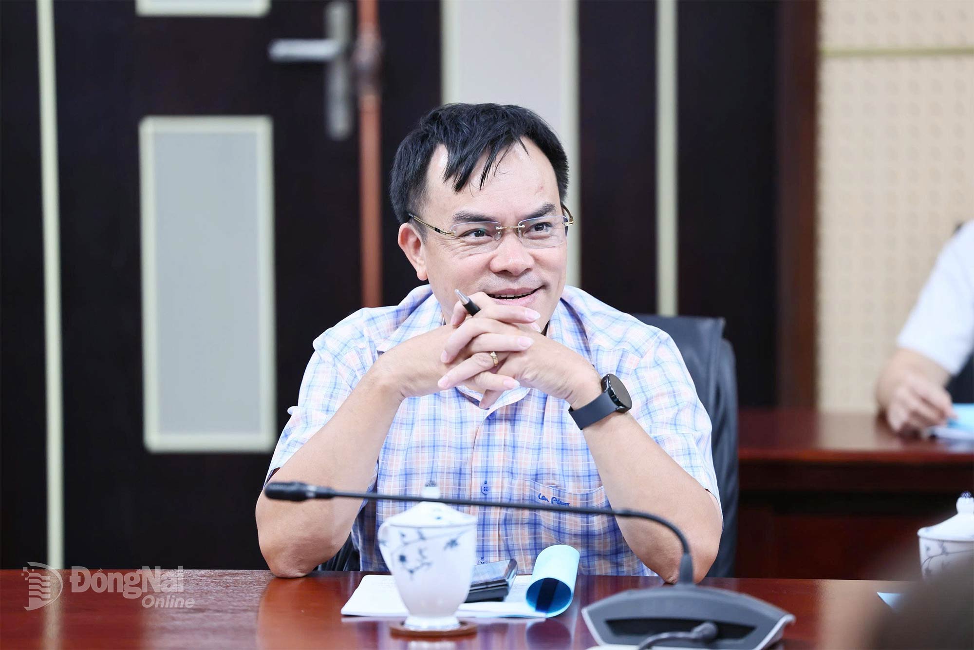 Ông Nguyễn Văn Viện, Chủ tịch UBND xã Phú Hòa, tỉnh Đồng Nai. Ảnh: Lê Trung