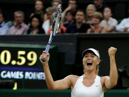 Masha tiến gần đến giấc mơ vô địch. (Nguồn: Getty)