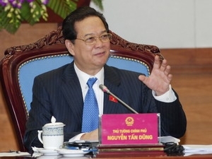 Nguyen Tan Dung re-elected Prime Minister