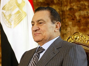 Ông Hosni Mubarak khi còn đương chức. (Nguồn: Internet)