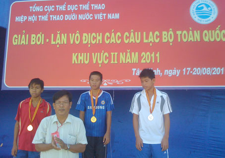 Giải bơi - lặn vô địch các CLB toàn quốc khu vực II: Đồng Nai xếp hạng ba toàn đoàn nội dung bơi