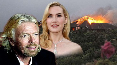 Câu chuyện Kate Winslet cứu mẹ của tỷ phú Anh Richard Branson được giới truyền thông ví như trong phim. Ảnh: USA Today.