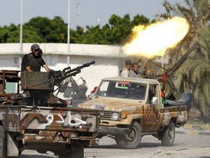 Phiến quân Libya đã chiếm dinh thự của Gaddafi
