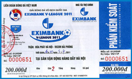 Sân Hàng Đẫy in giá vé “khủng” chống holigan Hải Phòng. Ảnh: T.L