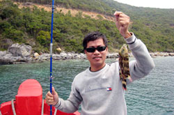 Cast away in Nha Trang Bay