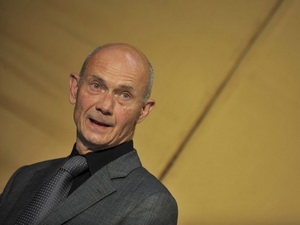 Tổng Giám đốc WTO Pascal Lamy tại hội nghị ở New Delhi. (Ảnh: Getty)