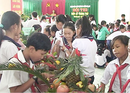 Mâm cỗ Trung thu.