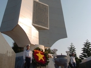 Monument of unnumbered ship wharf in Do Son, Hai Phong (Source: VNA)