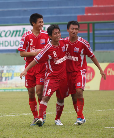 U.21 Đồng Nai gặp U.21 Nam Định ở bán kết. Ảnh: H.ANH