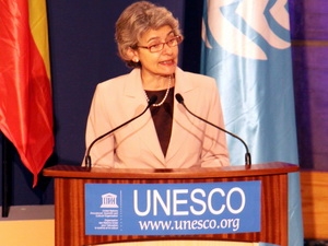 Tổng Giám đốc UNESCO Irina Bokova. (Ảnh: THX/TTXVN)