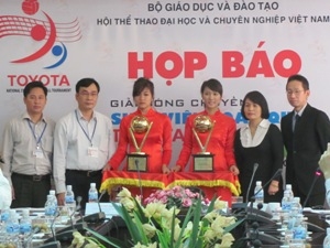 Chung kết giải bóng chuyền sinh viên toàn quốc