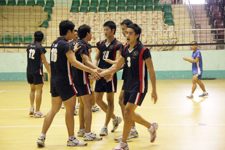 Với lực lượng trẻ, VLXD Biên Hòa thua cả 4 trận ở vòng chung kết. Ảnh: H.ANH