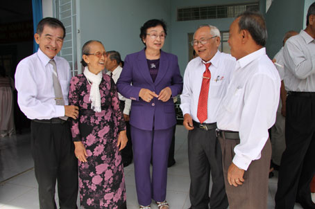 Nhiều hoạt động chào mừng kỷ niệm 20 năm ngày Quốc tế người cao tuổi