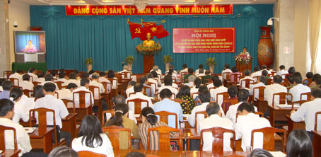 Quang cảnh hội nghị.