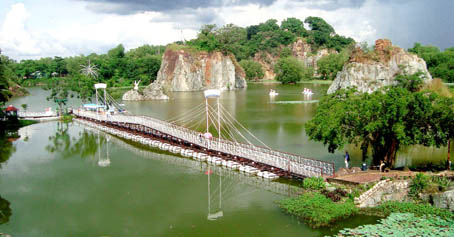                                                             Một góc khu du lịch Bửu Long.                                              