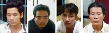 Các đối tượng: Phúc, Nhã, Bảo, Thành.