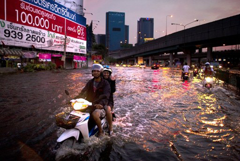 Thái Lan: Gần 500 điểm ở Bangkok bị ngập sâu 1m
