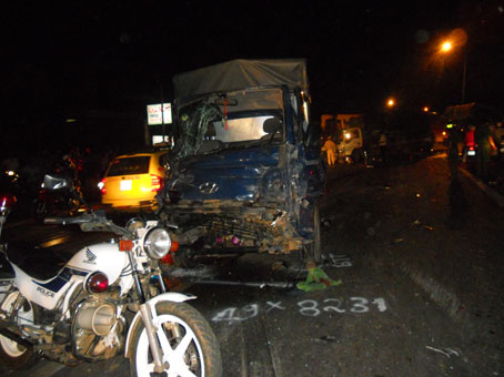 Tai nạn giao thông liên hoàn khiến 3 người tử vong