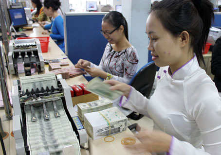 Hiện tại chỉ còn một số ít ngân hàng cho vay tiêu dùng.   Ảnh: V. Lâm