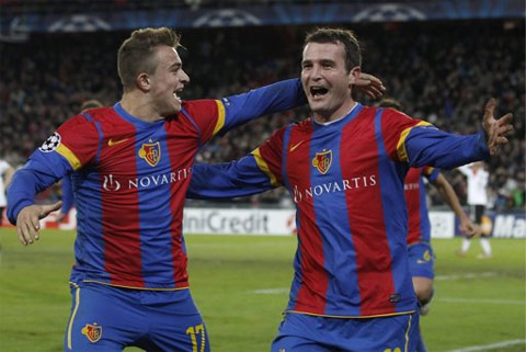 Basel lần thứ hai trong lịch sử vượt qua vòng bảng.