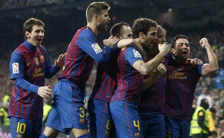 Barca vẫn quá mạnh so với Real