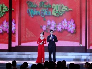 Chương trình Gala Chào xuân Nhâm Thìn. (Nguồn: VTV)