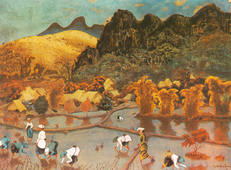 Kỷ niệm 100 năm ngày sinh họa sĩ khởi đầu nền nghệ thuật sơn mài Việt Nam