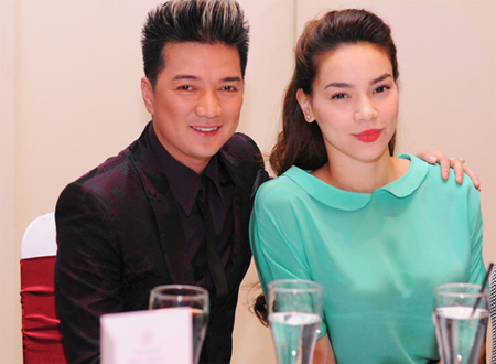 Top singers Dam Vinh Hung and Ho Ngoc Ha