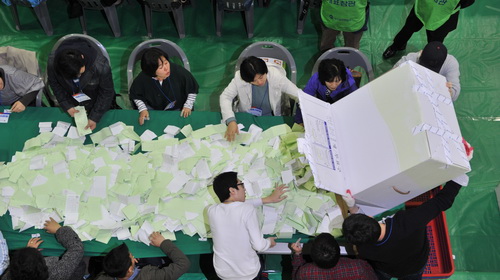 Đảng cầm quyền Hàn Quốc chiếm đa số ghế quốc hội