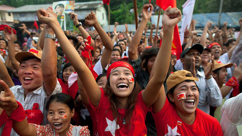 Chính phủ Australia ghi nhận những cải cách ở Myanmar sau cuộc bầu cử quốc hội bỏ sung vừa qua. Ảnh: Theaustralian. 